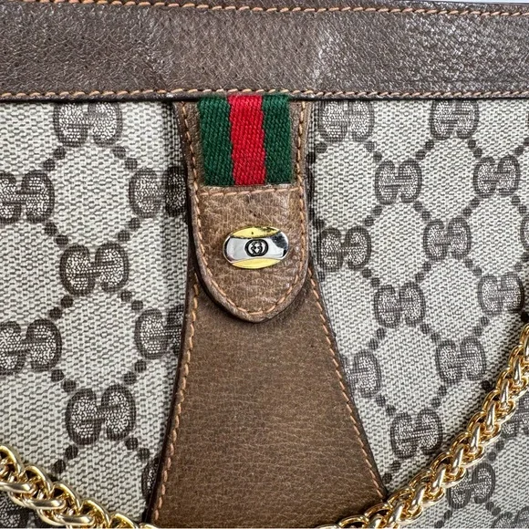 Gucci Supreme GG Monogram Accessory Collection Clutch Crossbody Bag - Picture 6 of 14